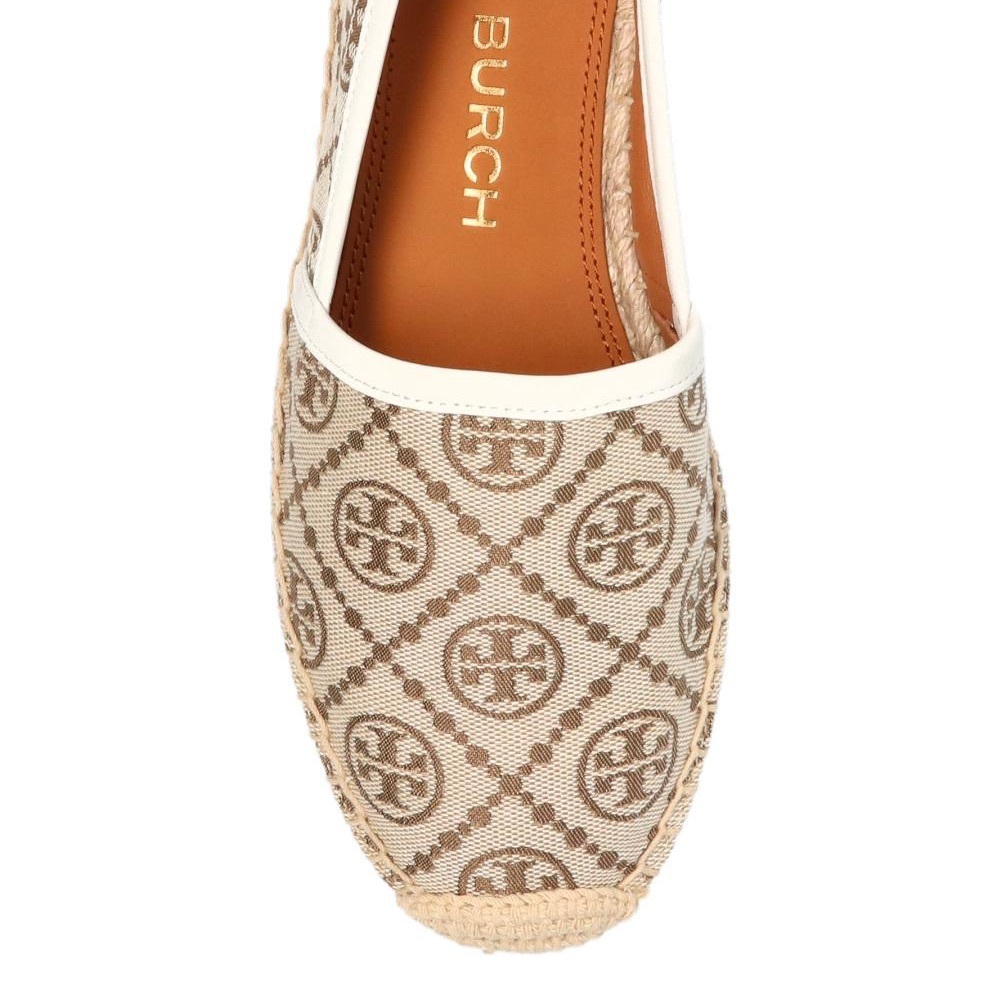Tory Burch monogram-print cotton loafers